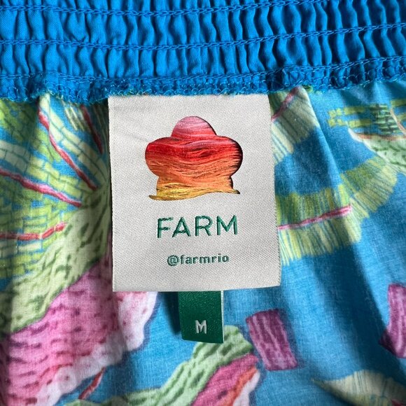 Anthropologie FARM Rio Tropics Tiered Midi Dress Size M EUC - Picture 7 of 7